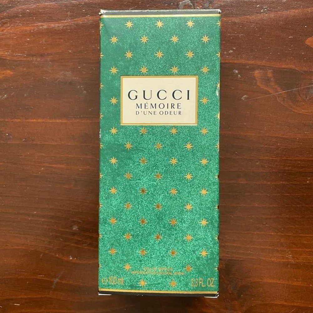 GUCCI MEMOIRE D'UNE ODEUR PERFUME BRAND NEW NEVER USED 3.3OZ FULL SIZE